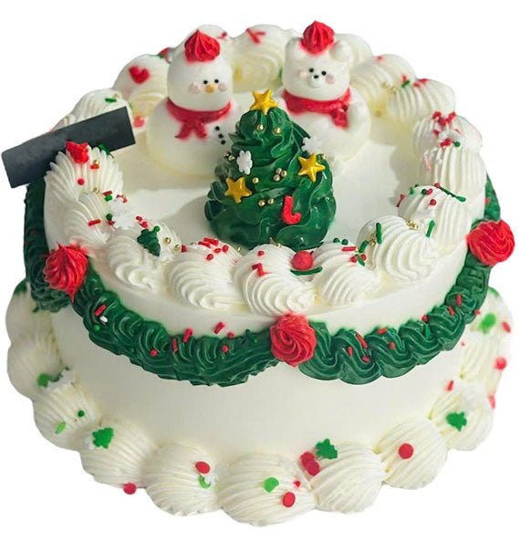 Snowman Xmas Cake Vietnam