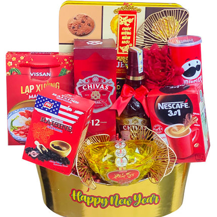 Special Tet Hamper Basket Vietnam