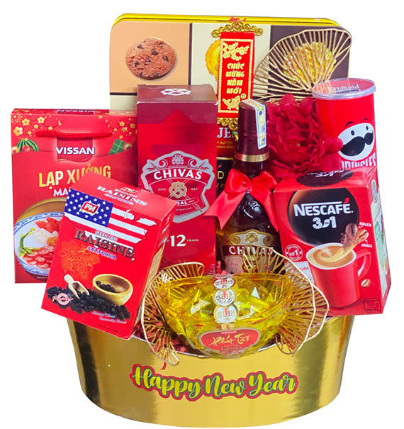 Special Tet Hamper Basket Vietnam