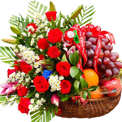 Spring Orchard Glow Fruit Basket Vietnam