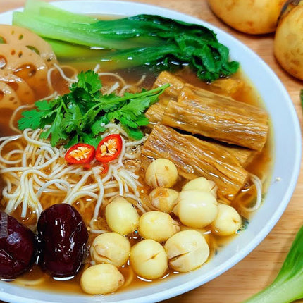 Stewed Noodles Soup With Vegetable Food Vietnam