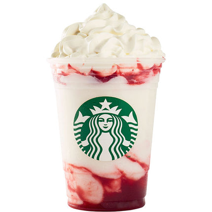 Strawberries & Cream Frappuccino Starbucks