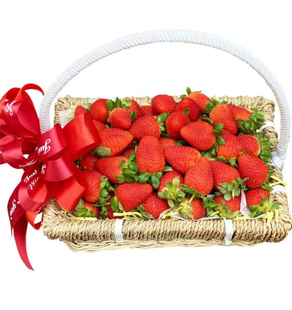 Strawberry Basket For Father's Day Vietnam