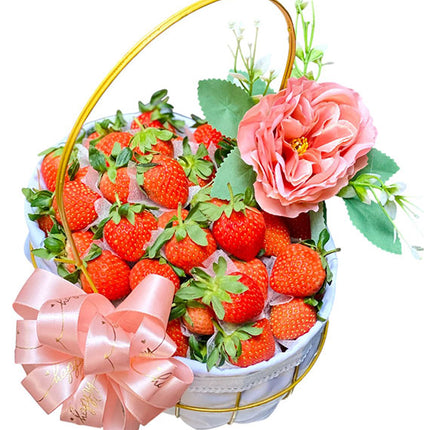 Strawberry Basket For Vietnamese Women’s Day
