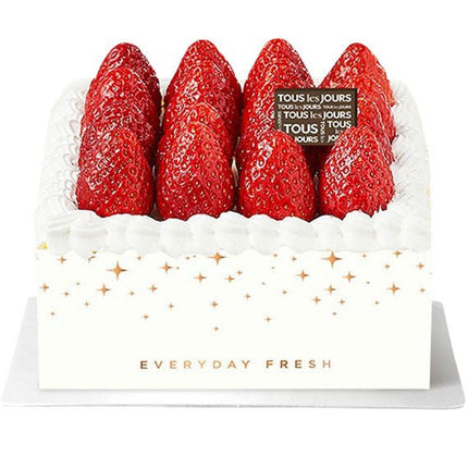 Strawberry Cheesecake Mousse Tous Les Jours Vietnam