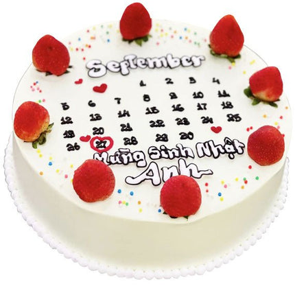 Strawberry Love Bloom Cake Vietnam