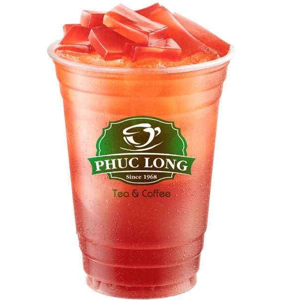 Strawberry Oolong Tea Phuc Long Vietnam