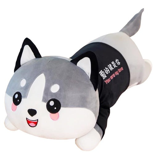 Stuffed Grey Cat