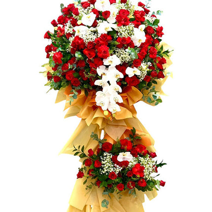 Success Grand Opening Flower Stand Vietnam