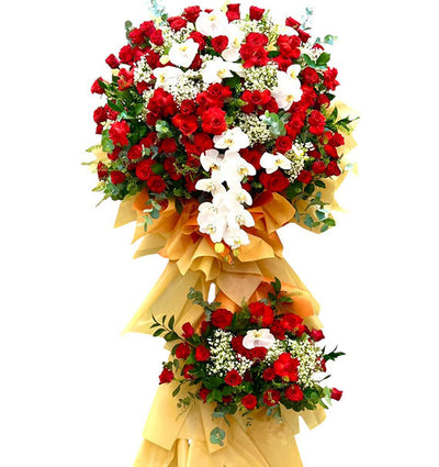 Success Grand Opening Flower Stand