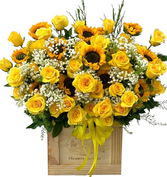 Sweet Floral Basket For Mother’s Day Vietnam