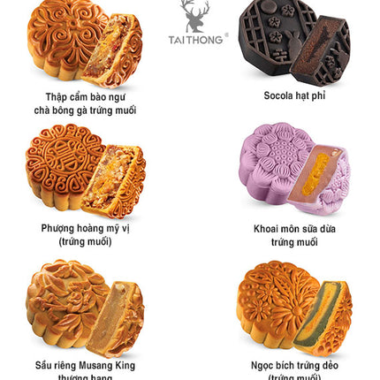 Tai Thong Mooncake Vietnam Tich Nien Bao Set #8