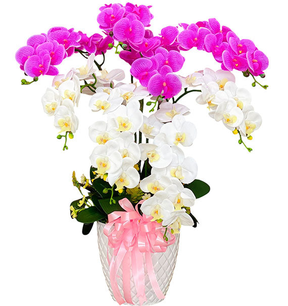 Tet Artificial Potted Orchid Plant Vietnam