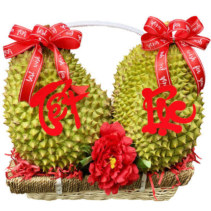 Tet Durian Basket Vietnam