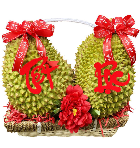 Tet Durian Basket Vietnam