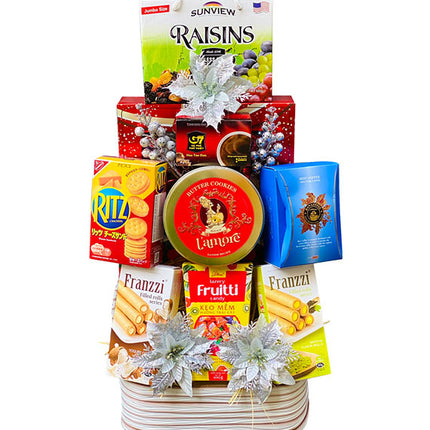 Tet Elegance Hamper Basket Vietnam