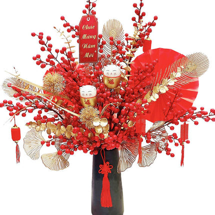 Tet Golden Touch of Red Vietnam