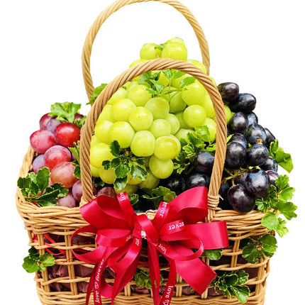 Tet Grape Basket Vietnam