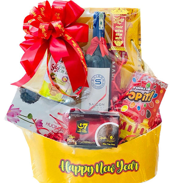 Tet Hamper Basket of Prosperity Vietnam