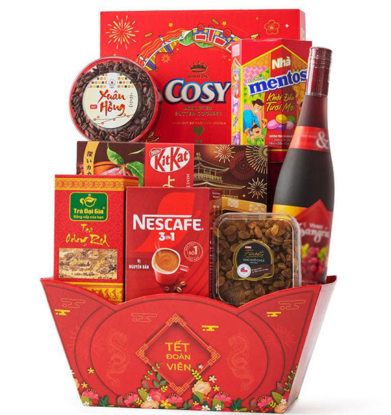 Tet Hamper Basket Vietnam