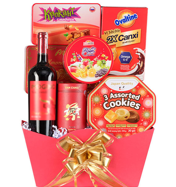 Tet Hamper Sweet Harmony Basket Vietnam
