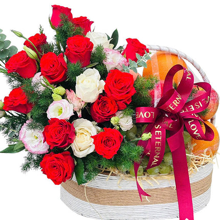 Tet In Full Bloom Fruit Basket Vietnam