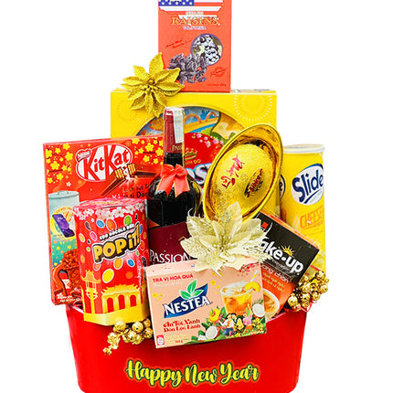 Tet Joy & Prosperity Hamper Basket Vietnam
