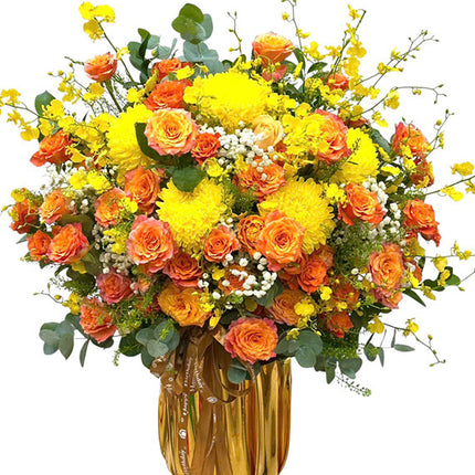 Tet Joyful Spring Garden Vietnam