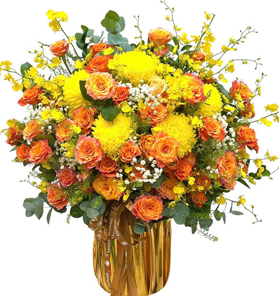 Tet Joyful Spring Garden Vietnam