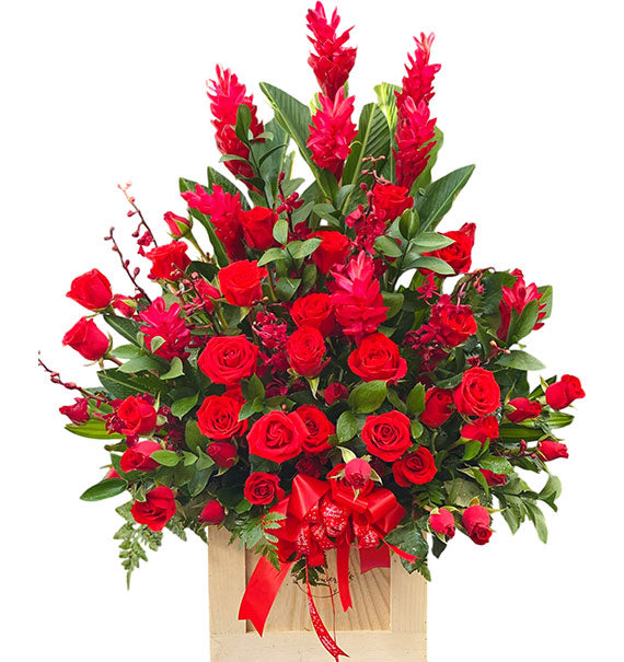 Tet Lucky Blossom Basket Vietnam