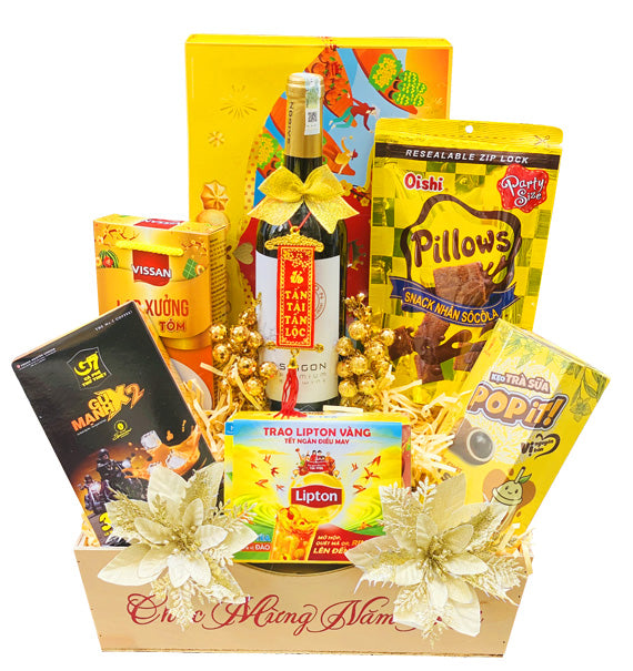Tet Lucky Season Gift Basket Vietnam