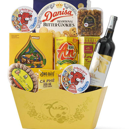 Tet Prosperity Bounty Hamper Basket Vietnam