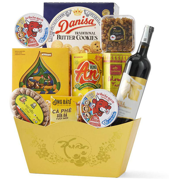 Tet Prosperity Bounty Hamper Basket Vietnam