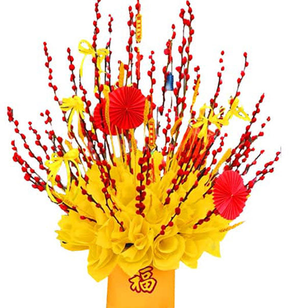 Tet Red Singapore Peach-Tree Vietnam