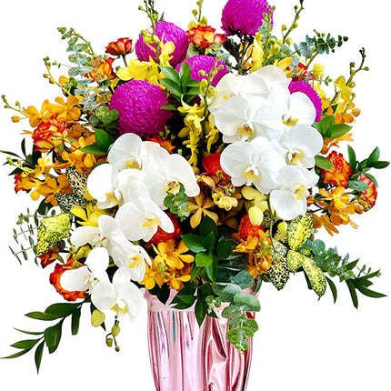 Tet Spring Fortune Basket Vietnam