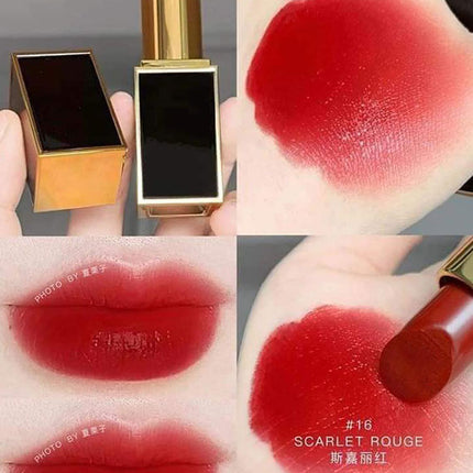 TF Lip Color Matte 16 Scarlet Rouge On Lip