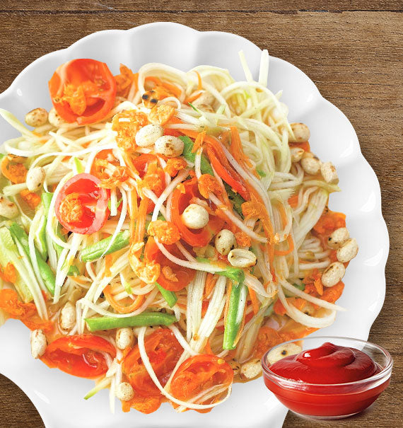 Thai Papaya Salad Food Vietnam
