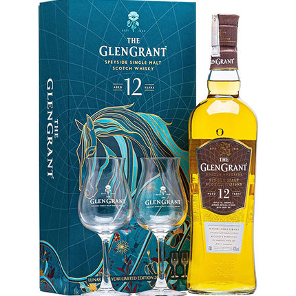 The Glen Grant 12 Years Tet Wine Vietnam