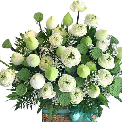 The White Prayer Flowers Vietnam