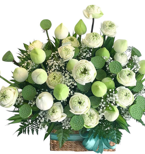 The White Prayer Flowers Vietnam