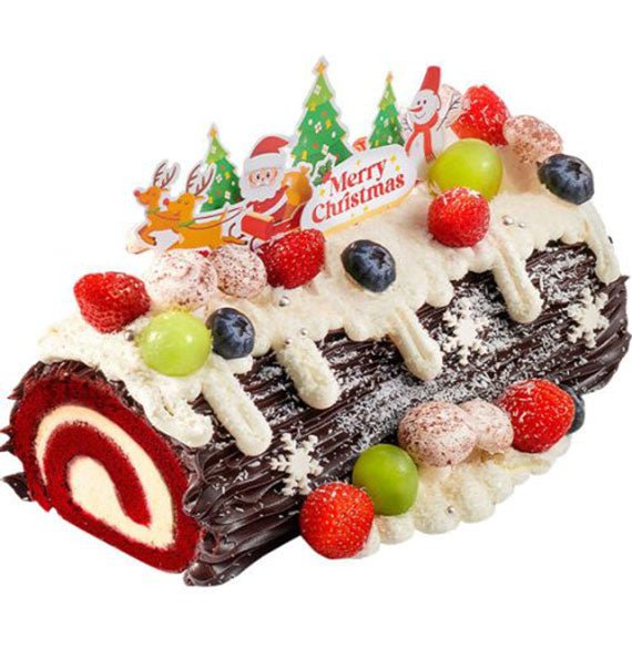 The Yule Log Xmas Cake Vietnam