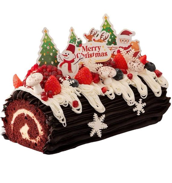 The Yule Log Xmas Cake Vietnam