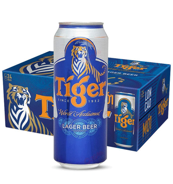 Tiger Beer 24 cans box Vietnam