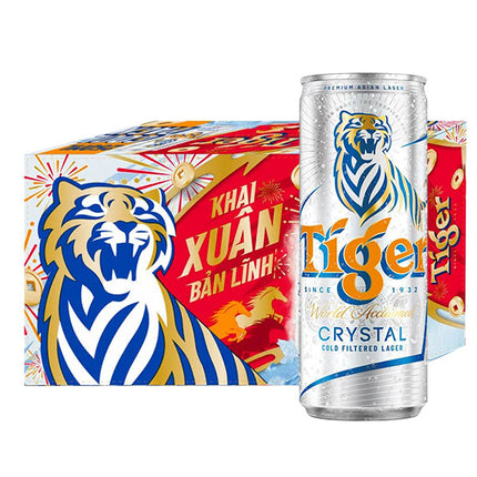 Tiger Crystal Beer Tet Drink Vietnam