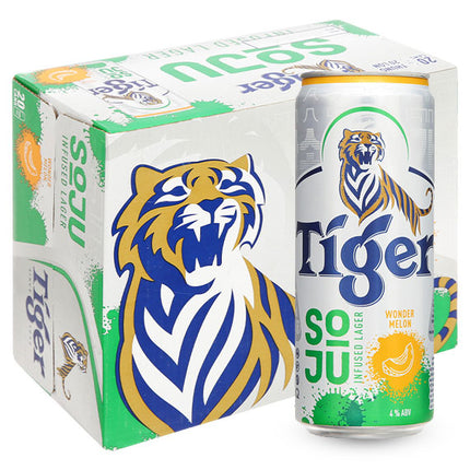 Tiger Soju Wonder Melon Beer Tet Drink Vietnam