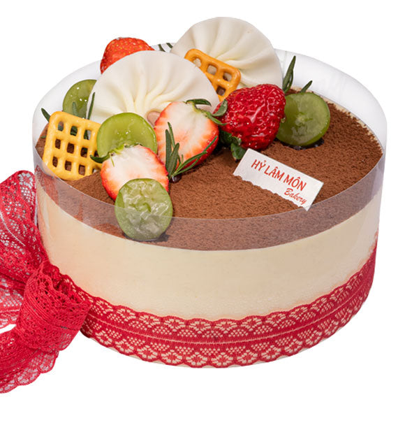 Tiramisu Birthday Cake Vietnam