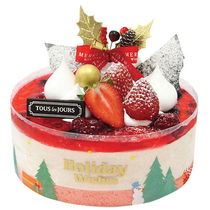 Tous Les Jours Christmas Cake Vietnam