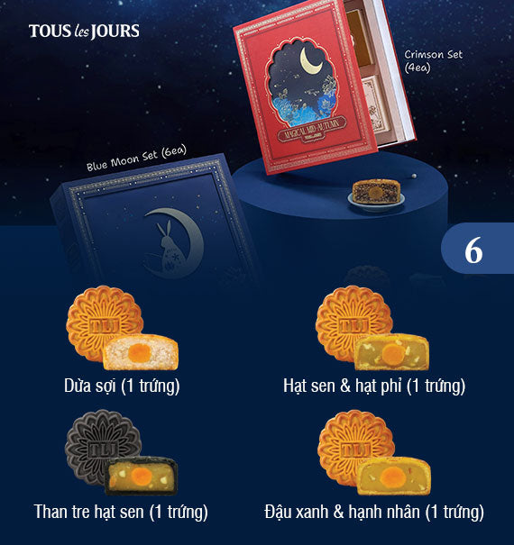 Tous Les Jours Mooncake Vietnam Gift Box #6