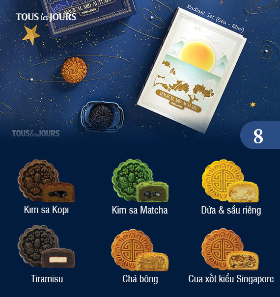 Tous Les Jours Mooncake Vietnam Gift Box #8