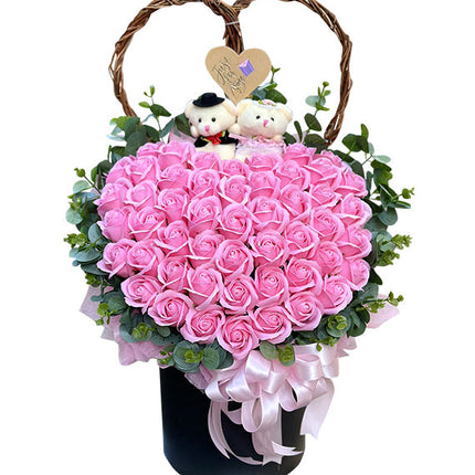 Undying Affection Valentine's Waxed Rose Vietnam